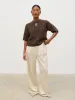 Gisella Short Sleeve Knit Top - Brown sold by Pretty Lavish