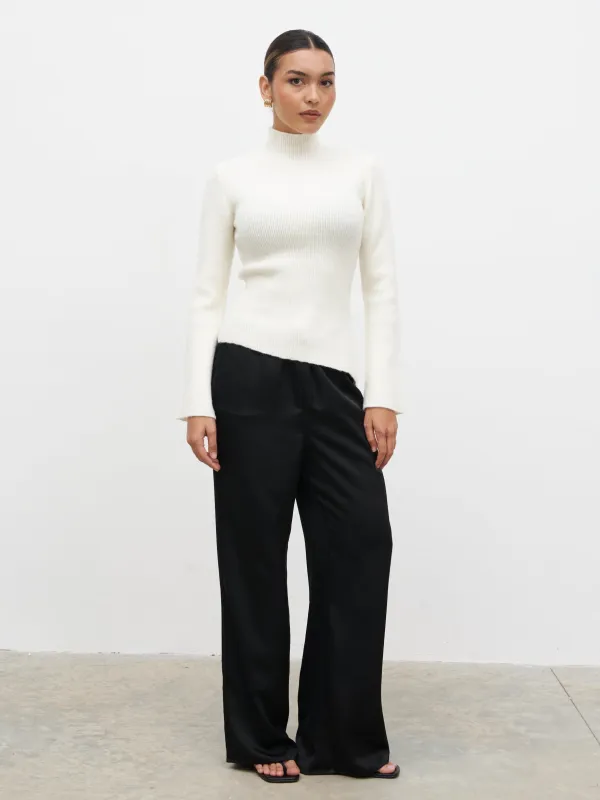 Odyssey A-Line Knit Jumper - Cream sold by Pretty Lavish