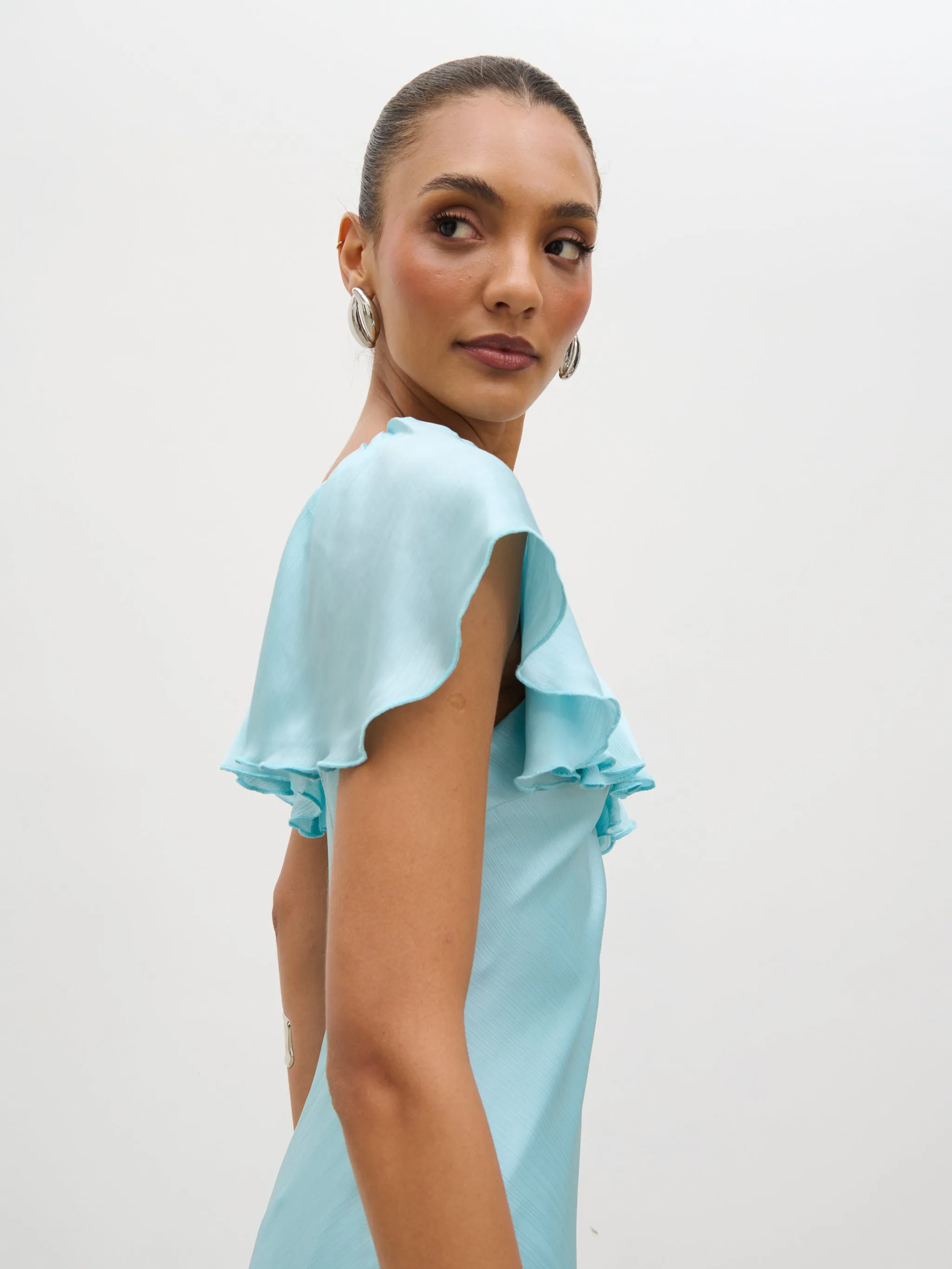 Adina Midaxi Dress - Seaspray Blue sold by Pretty Lavish product image thumbnail 2