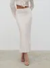 Tiffany Midaxi Skirt - Pale Blush sold by Pretty Lavish
