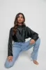 Bonnie High Neck Backless Blouse - Black sold by Pretty Lavish