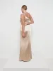Amelia Maxi Bridesmaid Dress - Matte Bronze sold by Pretty Lavish
