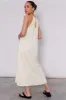 Fallon High Neck Midi Dress - Lemon Yellow sold by Pretty Lavish