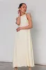 Fallon High Neck Midi Dress - Lemon Yellow sold by Pretty Lavish
