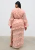 Evie Maxi Dress Curve - Terracotta Petal sold by Pretty Lavish