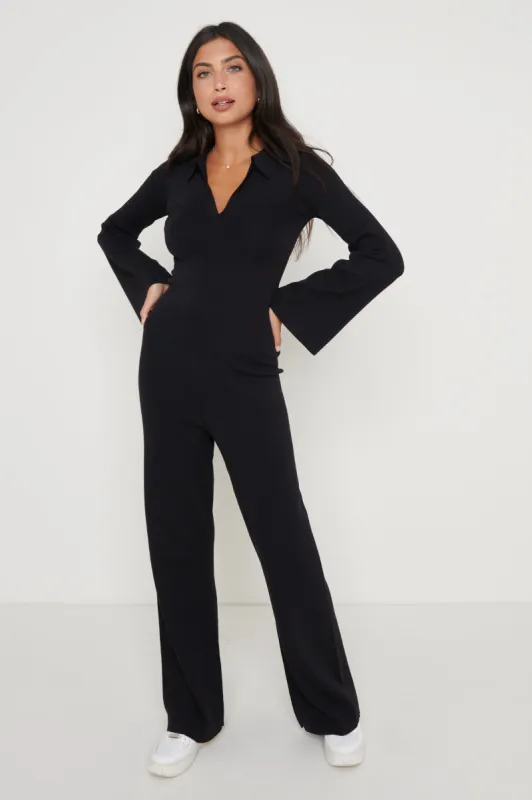 Hayden Knit Trousers - Black sold by Pretty Lavish