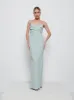 Kehlani Twist Cami Bridesmaid Dress - Sage sold by Pretty Lavish
