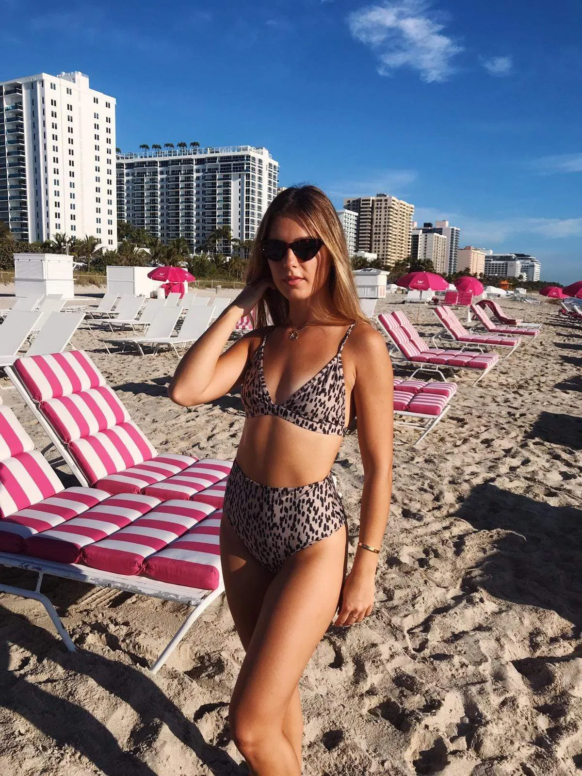 Leola Triangle Bikini Top - Brown sold by Pretty Lavish product image thumbnail 4