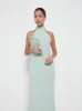 Odelle Chiffon Maxi Bridesmaid Dress - Sage sold by Pretty Lavish