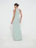 Odelle Chiffon Maxi Bridesmaid Dress - Sage sold by Pretty Lavish