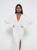 Alexis Sequin Maxi Dress - Ivory sold by Pretty Lavish