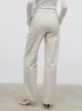 Brady Front Pleat Trousers - Chalk sold by Pretty Lavish