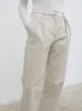 Brady Front Pleat Trousers - Chalk sold by Pretty Lavish