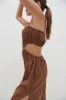 Artie Cut Out Midaxi Dress - Espresso sold by Pretty Lavish