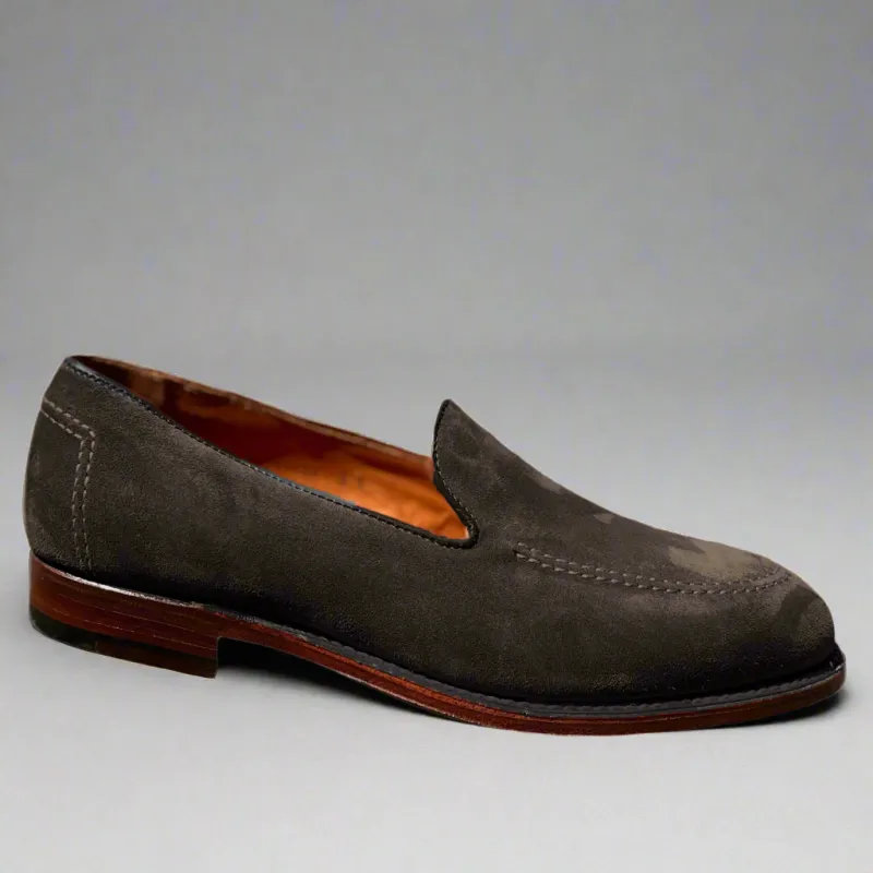 D5105 - Vanderbilt in Dark Brown Suede sold by Alden on Madison