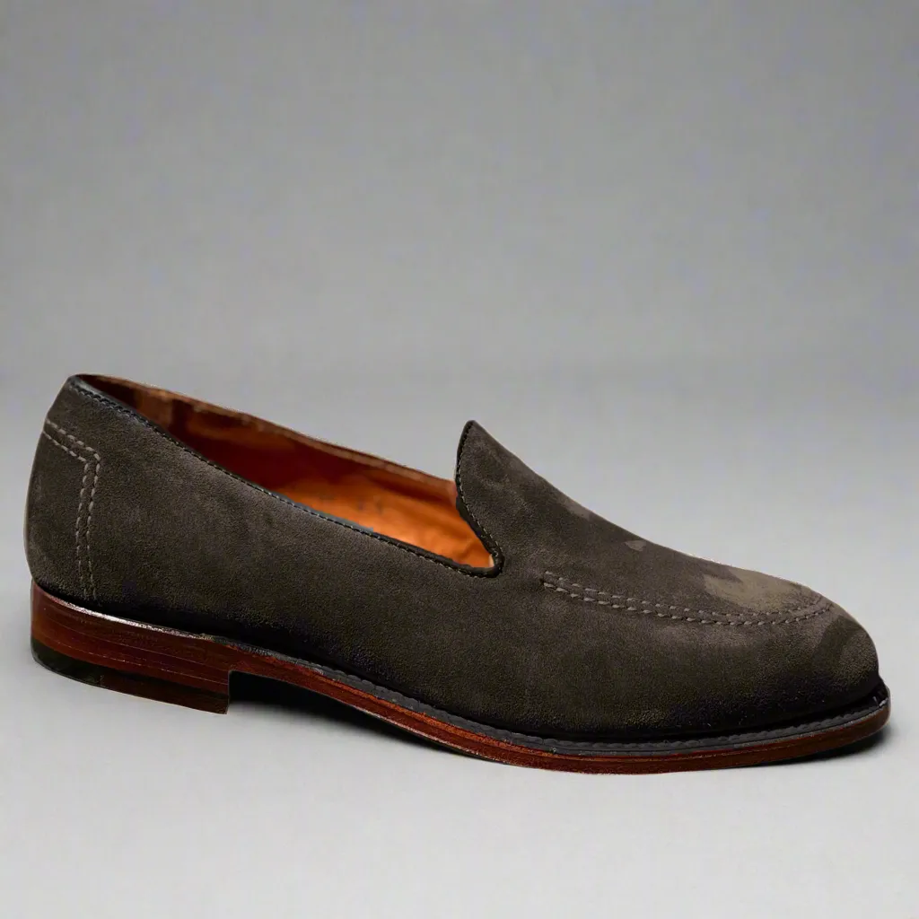 D5105 - Vanderbilt in Dark Brown Suede sold by Alden on Madison