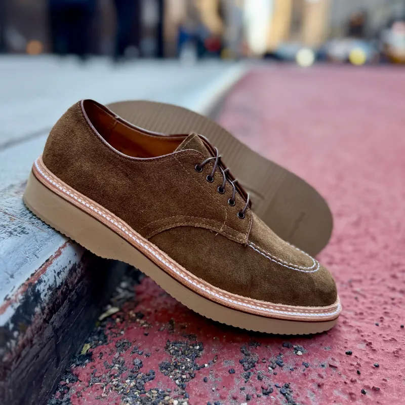 M7601Y - Snuff Suede Indy Shoe with Wedge sold by Alden on Madison