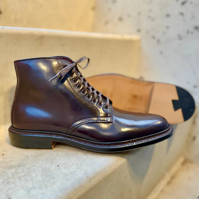 45168 - Plain Toe "Director" Boot in Color 8 Shell Cordovan sold by Alden on Madison