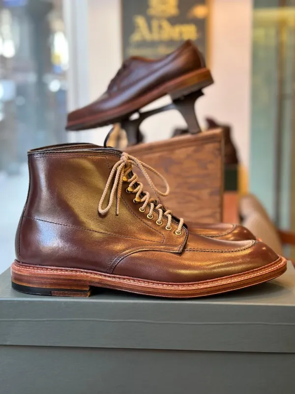 40577H - Stitchdown "Otis" Indy Boot in Brown Calf sold by Alden on Madison