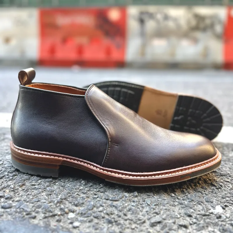 D2714C - 750 Slip On Chukka in Arabica Lux sold by Alden on Madison