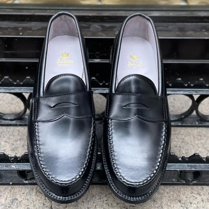 987 - Leisure Hand Sewn Black Shell Cordovan sold by Alden on Madison