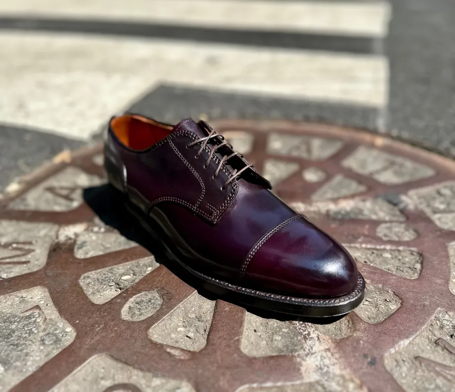 2160 - Cap Toe Blucher in Color 8 Shell Cordovan sold by Alden on Madison