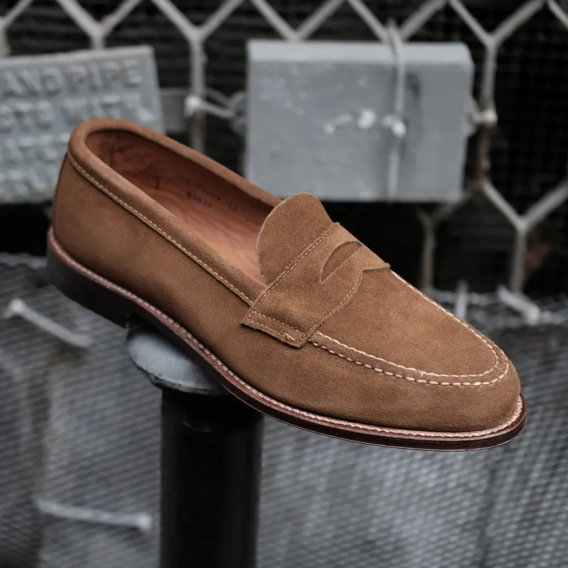 6243F - Unlined Leisure Hand Sewn in Snuff Suede sold by Alden on Madison