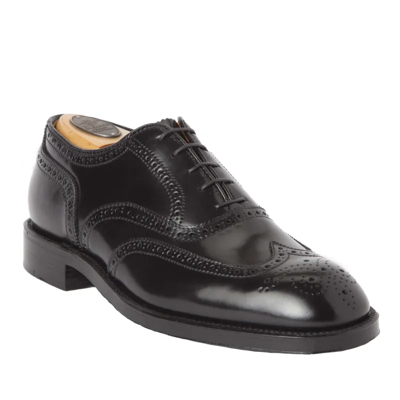 9741 - Wing Tip Bal Black Shell Cordovan sold by Alden on Madison