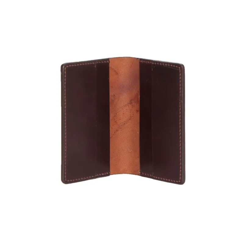 Credit Card Wallet in Shell Cordovan sold by Alden on Madison