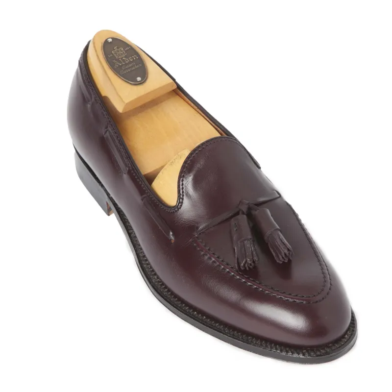663 - Tassel Loafer in Burgundy Calfskin sold by Alden on Madison