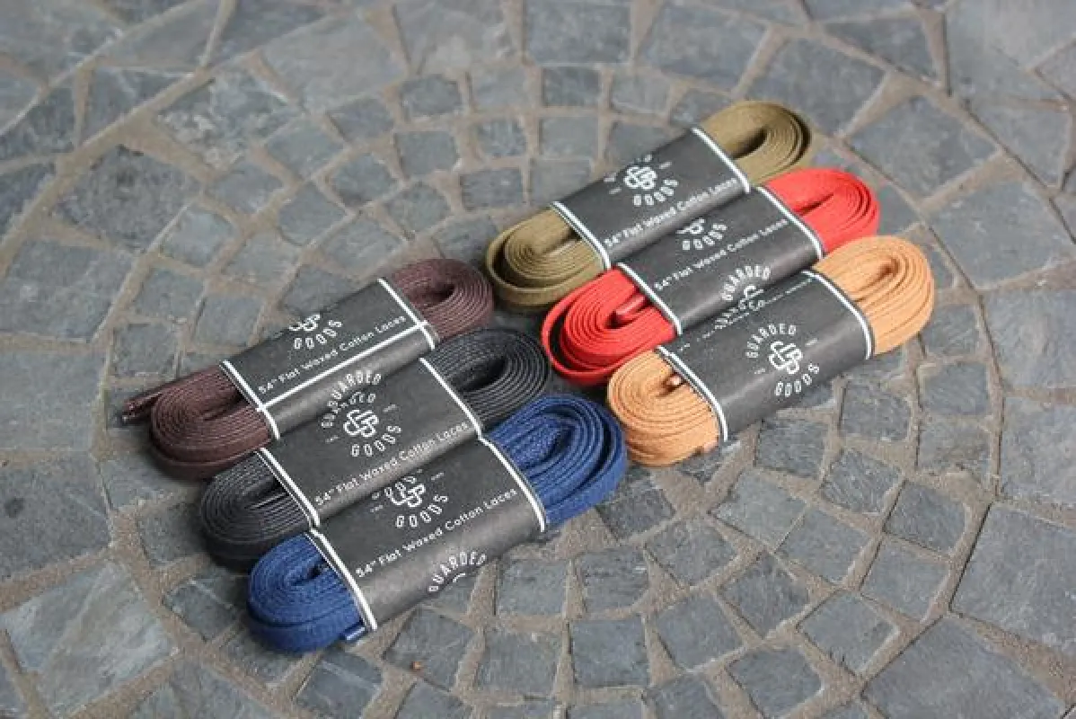 Flat Boot Lace in 54 inch sold by Alden on Madison