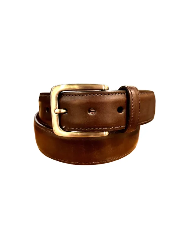MB 5335 - Brown CXL 35mm Nickel Buckle sold by Alden on Madison