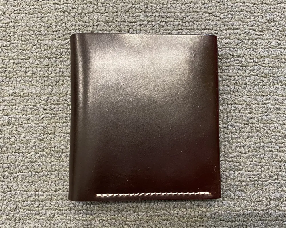 LG 7008 - Alden Color 8 Shell Cordovan Wallet sold by Alden on Madison