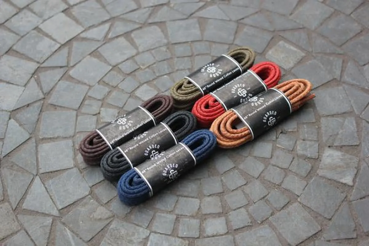 Round Boot Laces - 48 Inch made by Alden on Madison