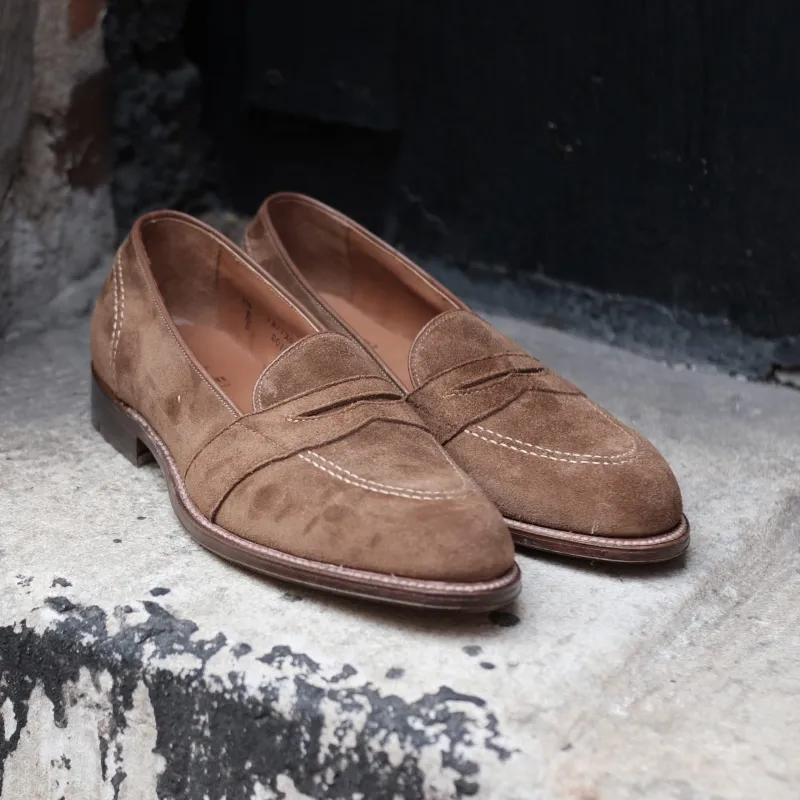 D0109 - Full Strap Loafer in Snuff Suede sold by Alden on Madison