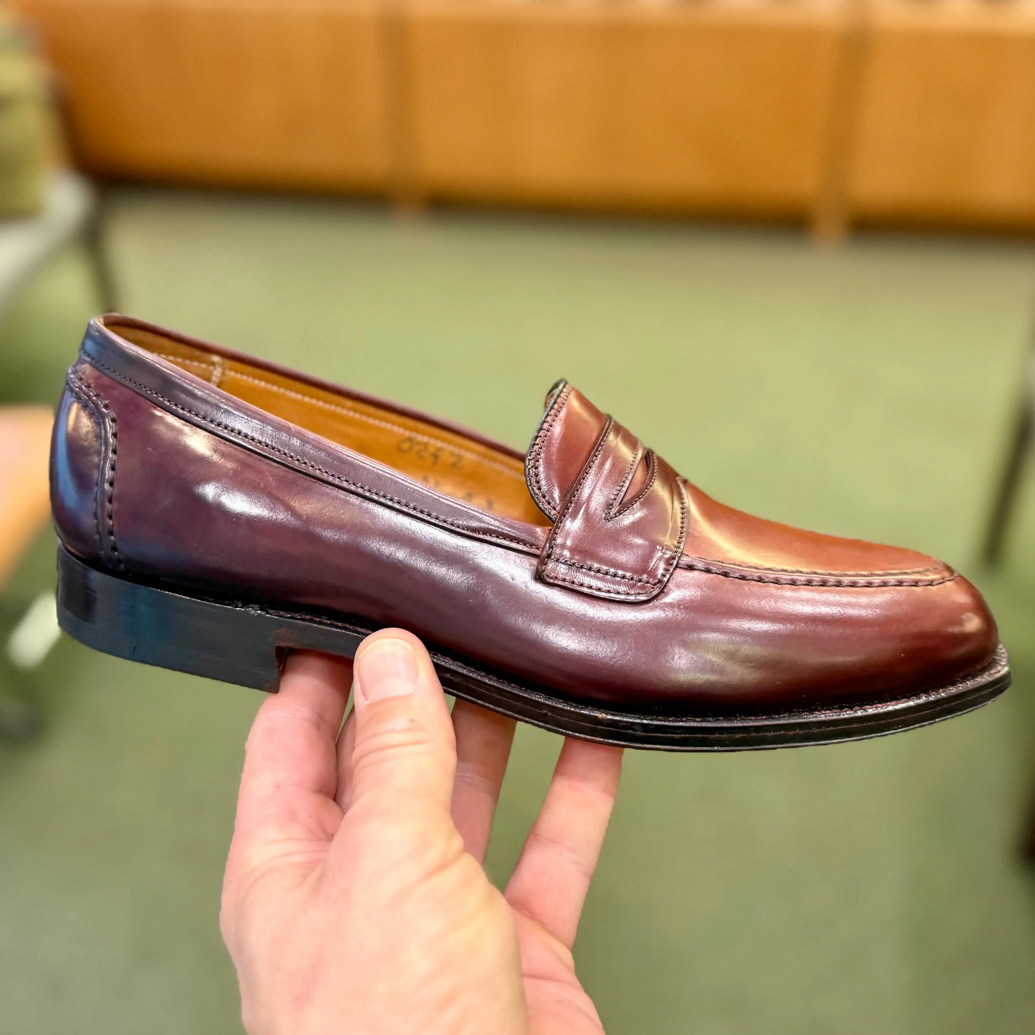 5750 - Higher Vamp "Midtown" Slip On in Color 8 sold by Alden on Madison