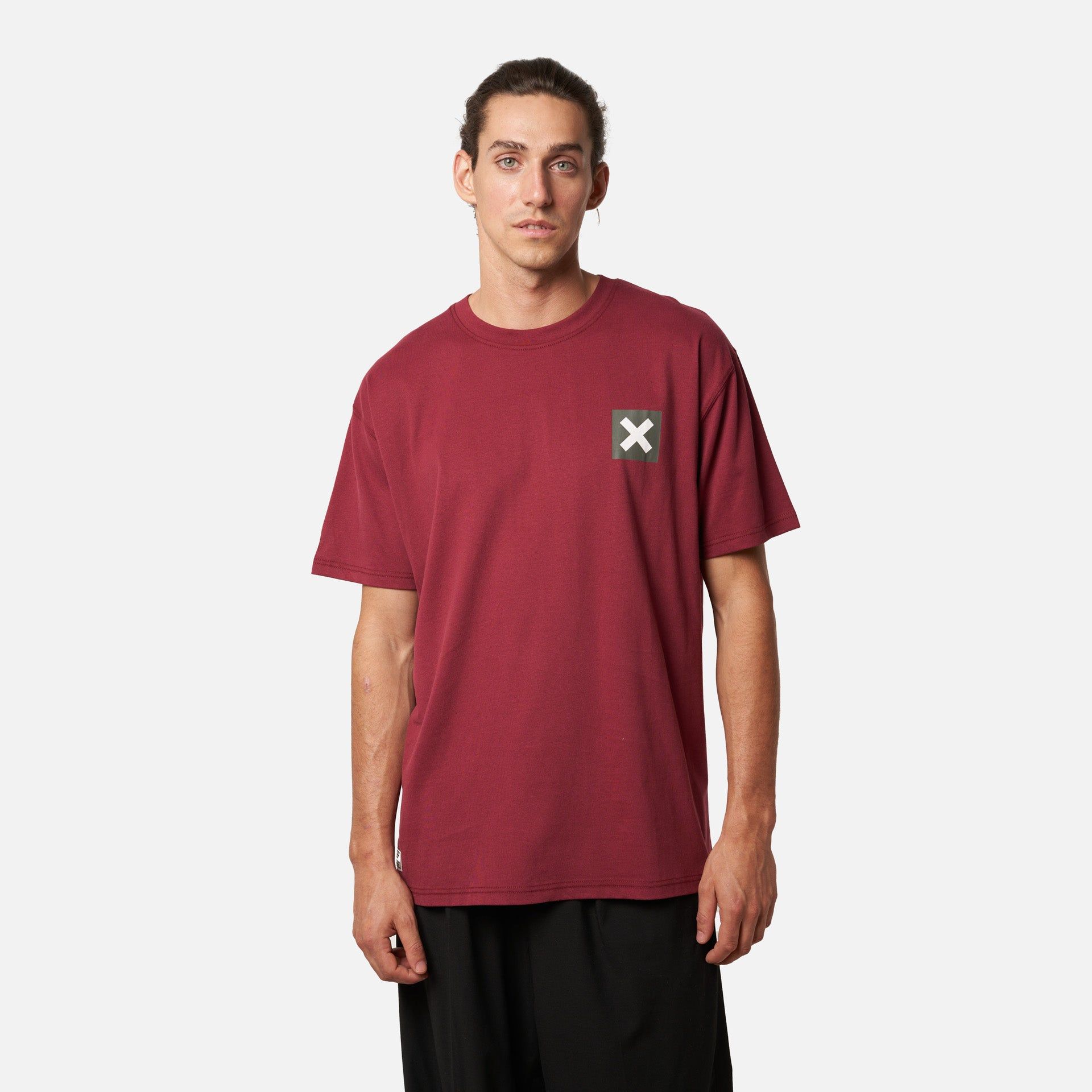 BURGUNDY NATURE TEE sold by Blue Banana product image thumbnail 5