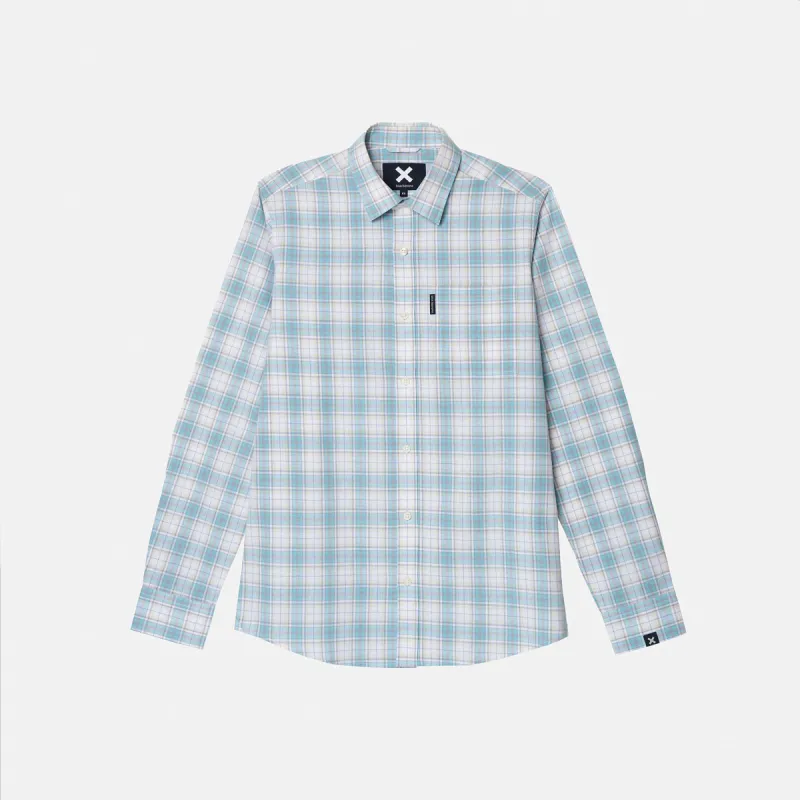 CAMISA PLAID SUMMER BLANCO ROTO sold by Blue Banana