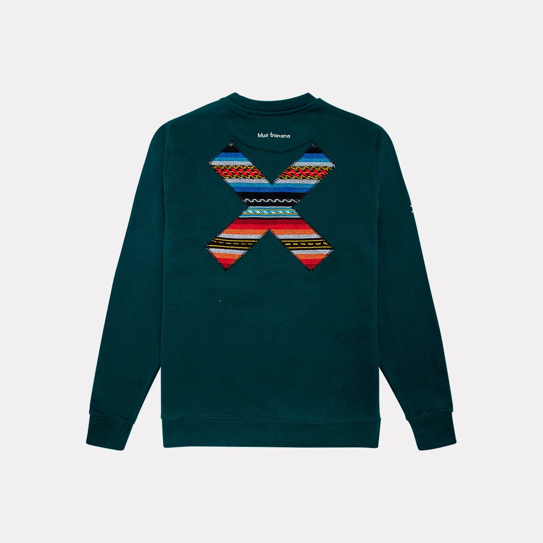 SUDADERA CLASSIC VERDE sold by Blue Banana product image thumbnail 2