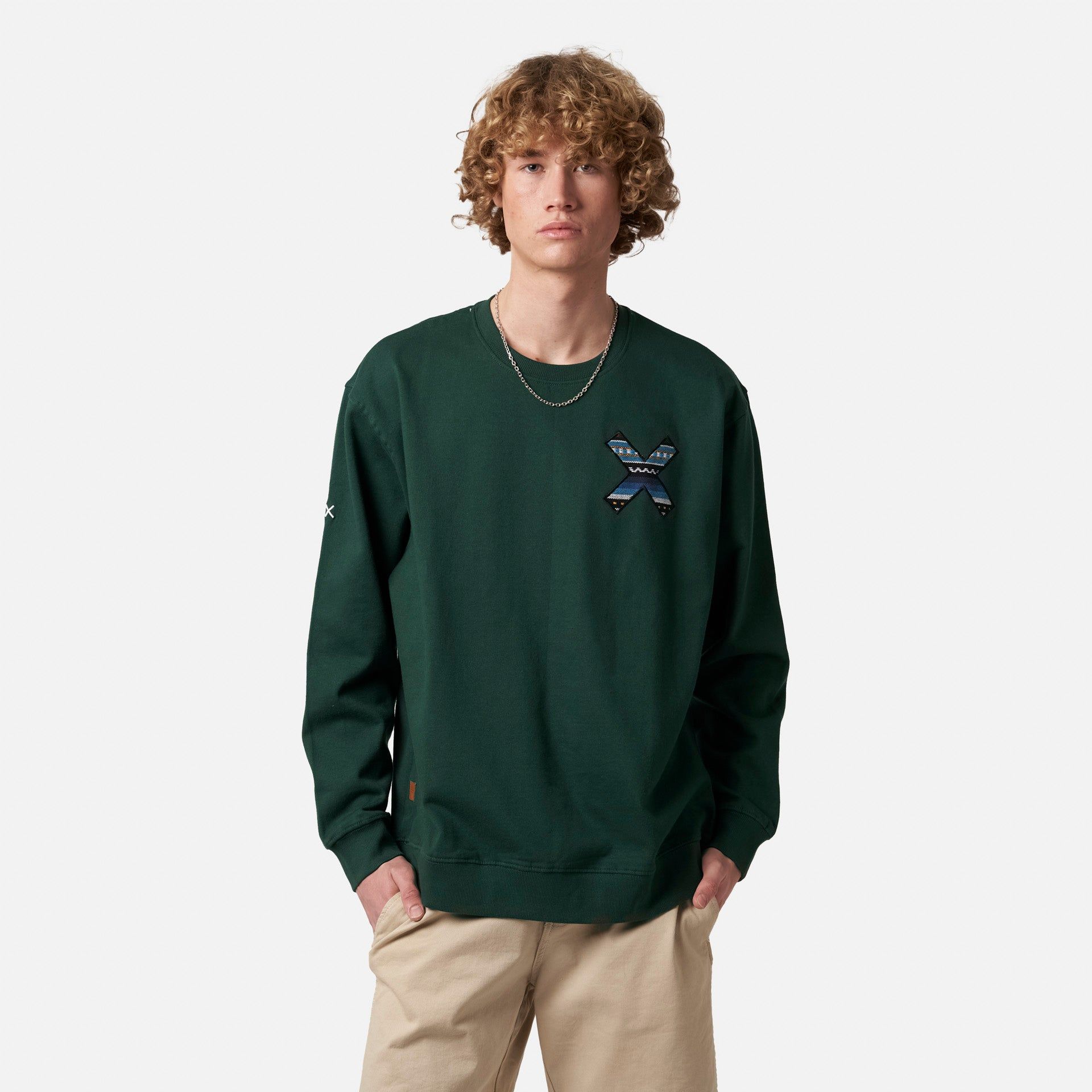 SUDADERA CLASSIC VERDE sold by Blue Banana product image thumbnail 5