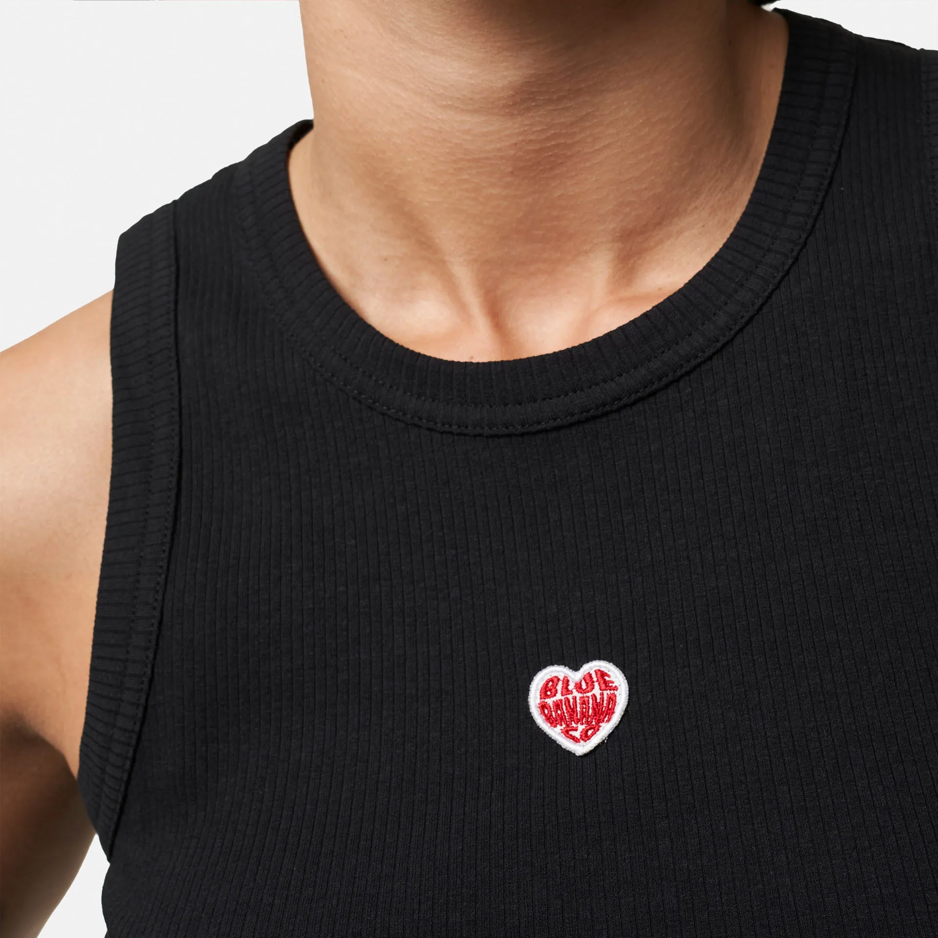 TOP TANK MUJER HEART NEGRO sold by Blue Banana product image thumbnail 5