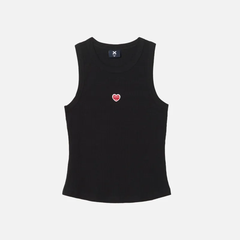TOP TANK MUJER HEART NEGRO sold by Blue Banana
