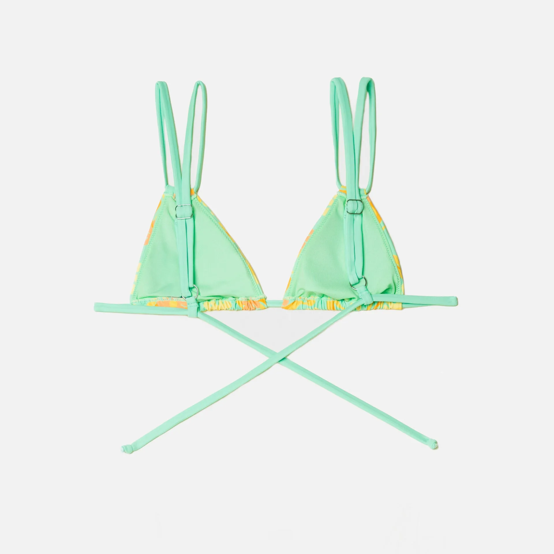 TOP BIKINI MUJER HIBISCUS TURQUESA sold by Blue Banana product image thumbnail 2