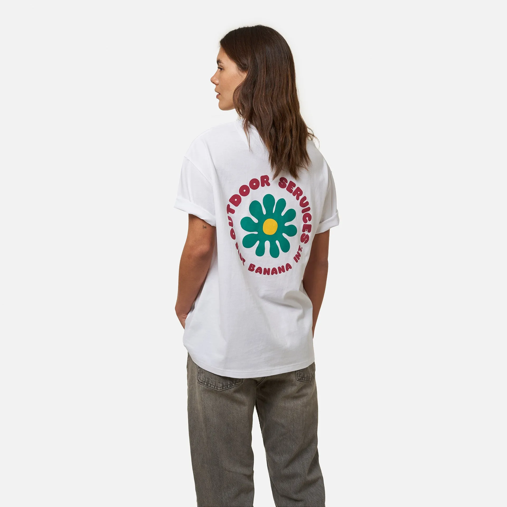 CAMISETA FLOWER BLANCA sold by Blue Banana product image thumbnail 4