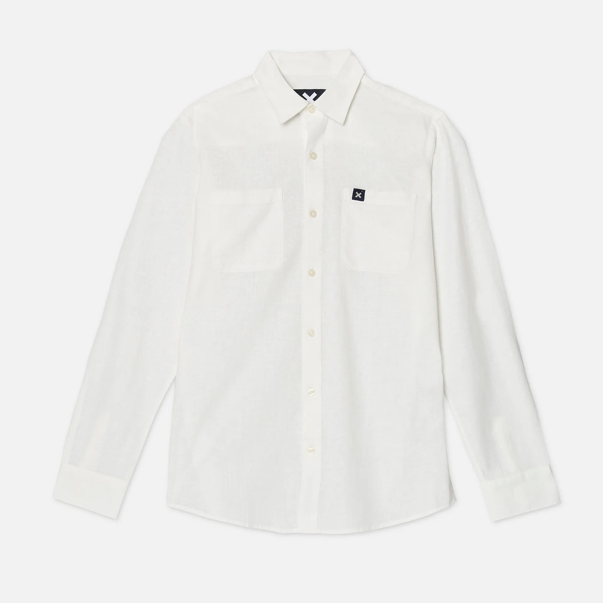 CAMISA DE LINO BLANCA sold by Blue Banana