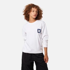 WHITE NATURE LS TEE sold by Blue Banana