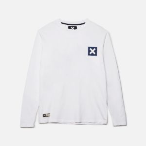 WHITE NATURE LS TEE sold by Blue Banana