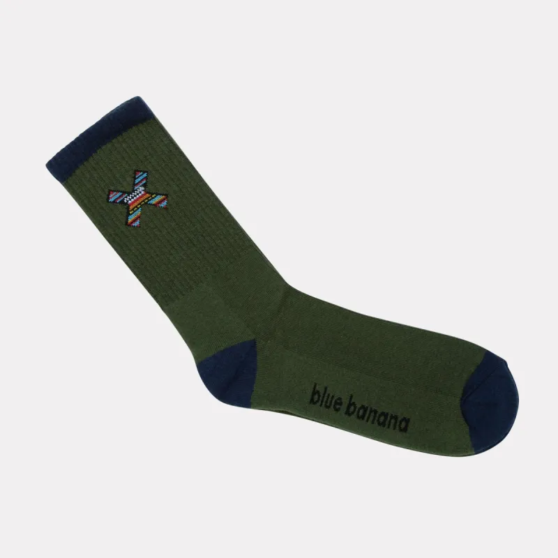 KHAKI CLASSIC SOCKS sold by Blue Banana