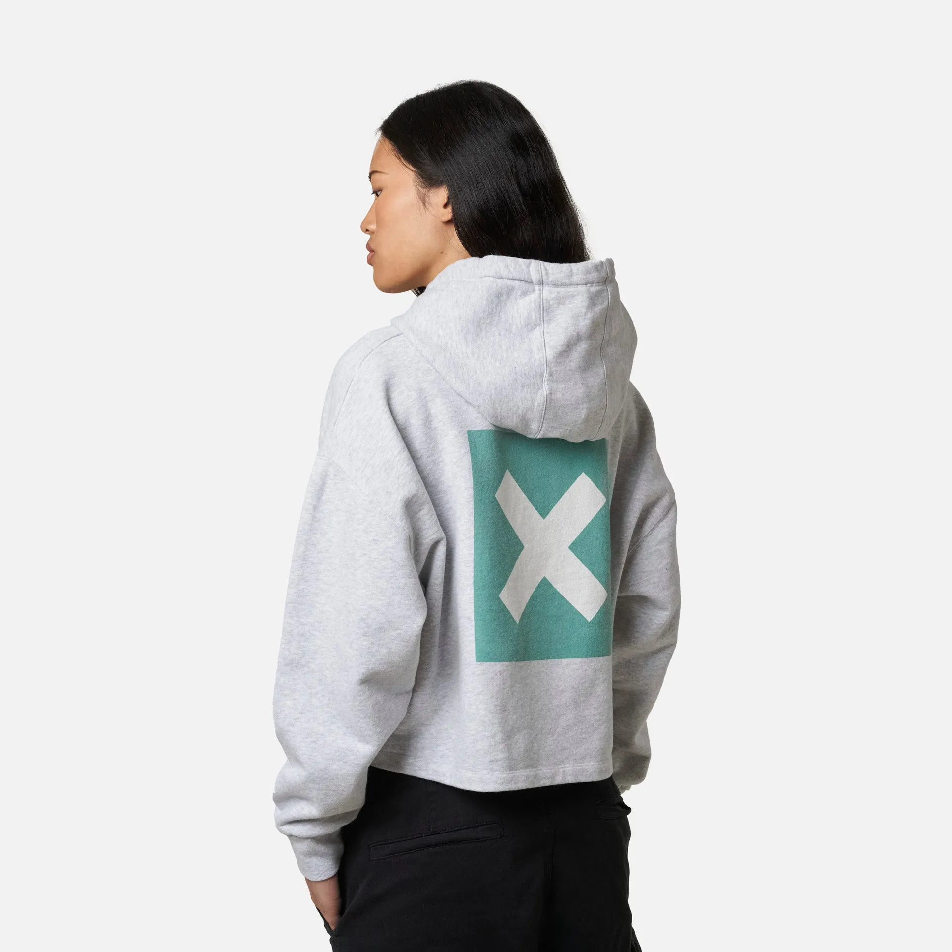 HOODIE MUJER NATURE LIGHT GREY MELANGE sold by Blue Banana product image thumbnail 4