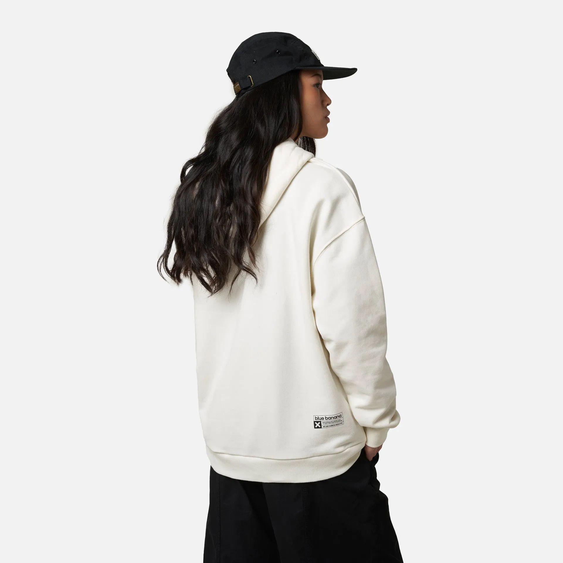 HOODIE CAMP BLANCO ROTO sold by Blue Banana product image thumbnail 4